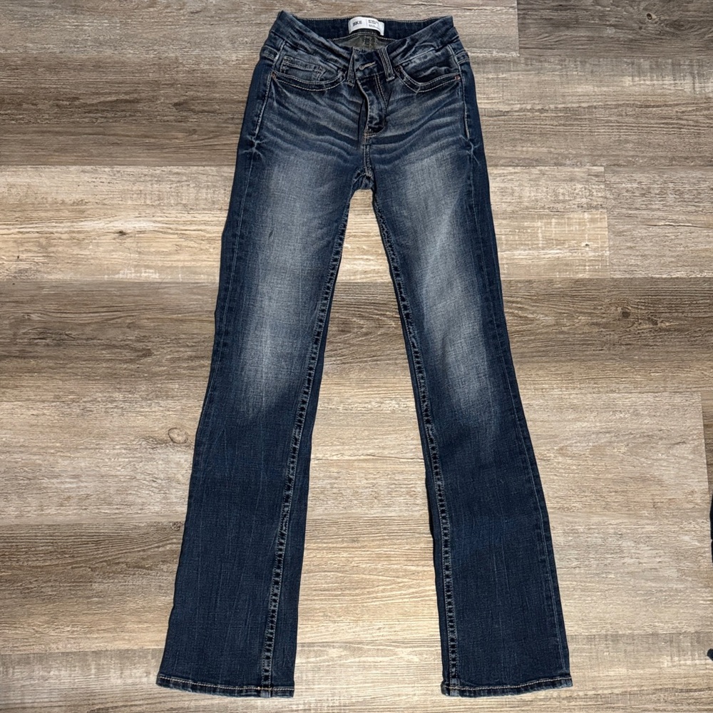 BKE Dark Blue Women's Boot Cut Jeans
